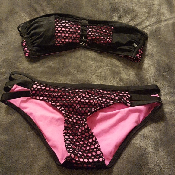 🛍La vie en rose bandeau bikini - Picture 1 of 2